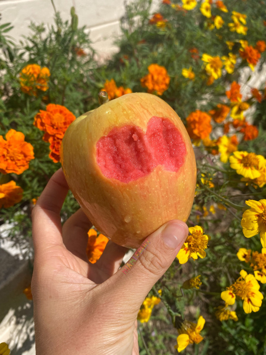 Experience Mouthwatering, eyecatching Hidden Rose Apples 😍🌹 Miami Fruit