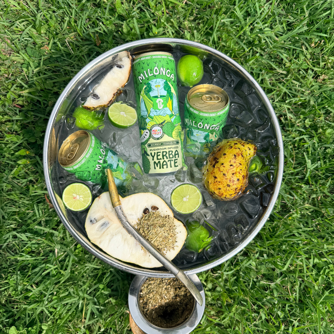 Soursop Infused Yerba Mate + Adaptogenic Mushrooms – Miami Fruit