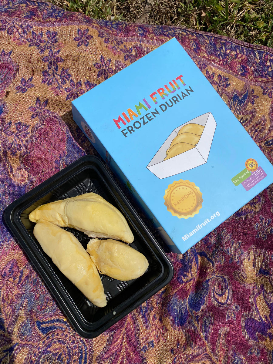 ツクシのヤンヤンマ ハヤトのドードリオ ミカンのエレブー マツバのヨルノズク Kampong Durian Trays – Miami Fruit