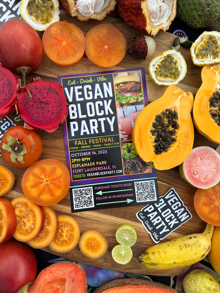 Come to Vegan Block Party October 14th 💜