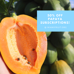 🧡50% off papaya subscriptions!