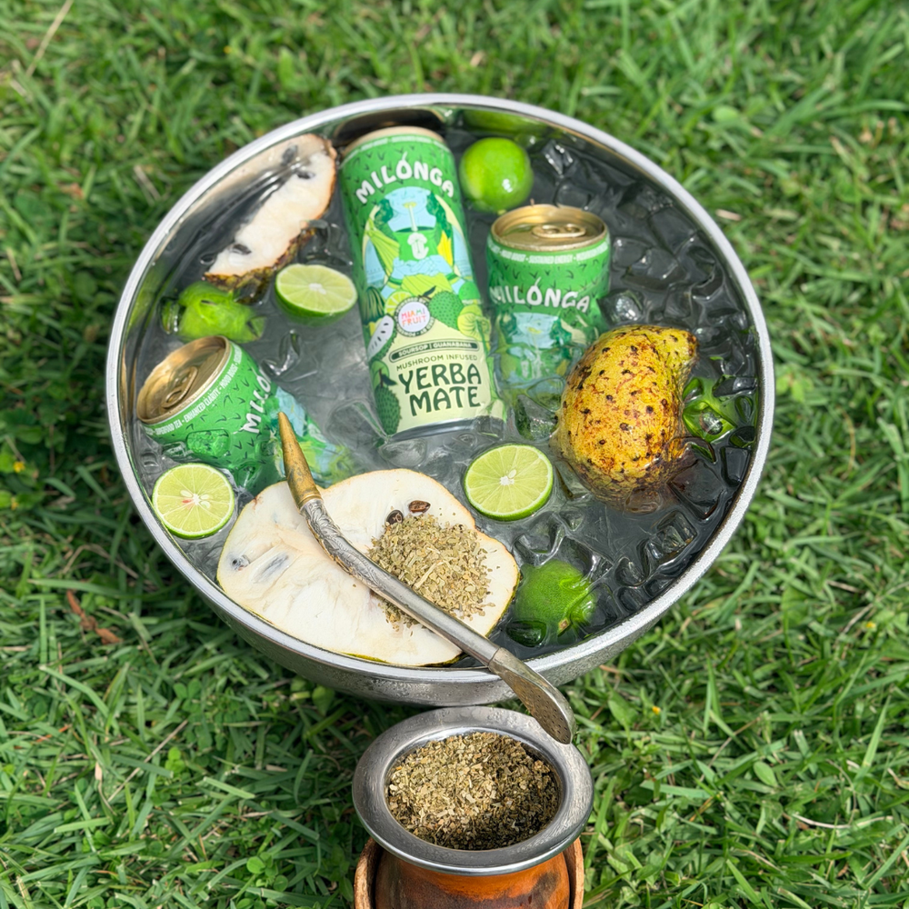 Soursop Infused Yerba Mate + Adaptogenic Mushrooms