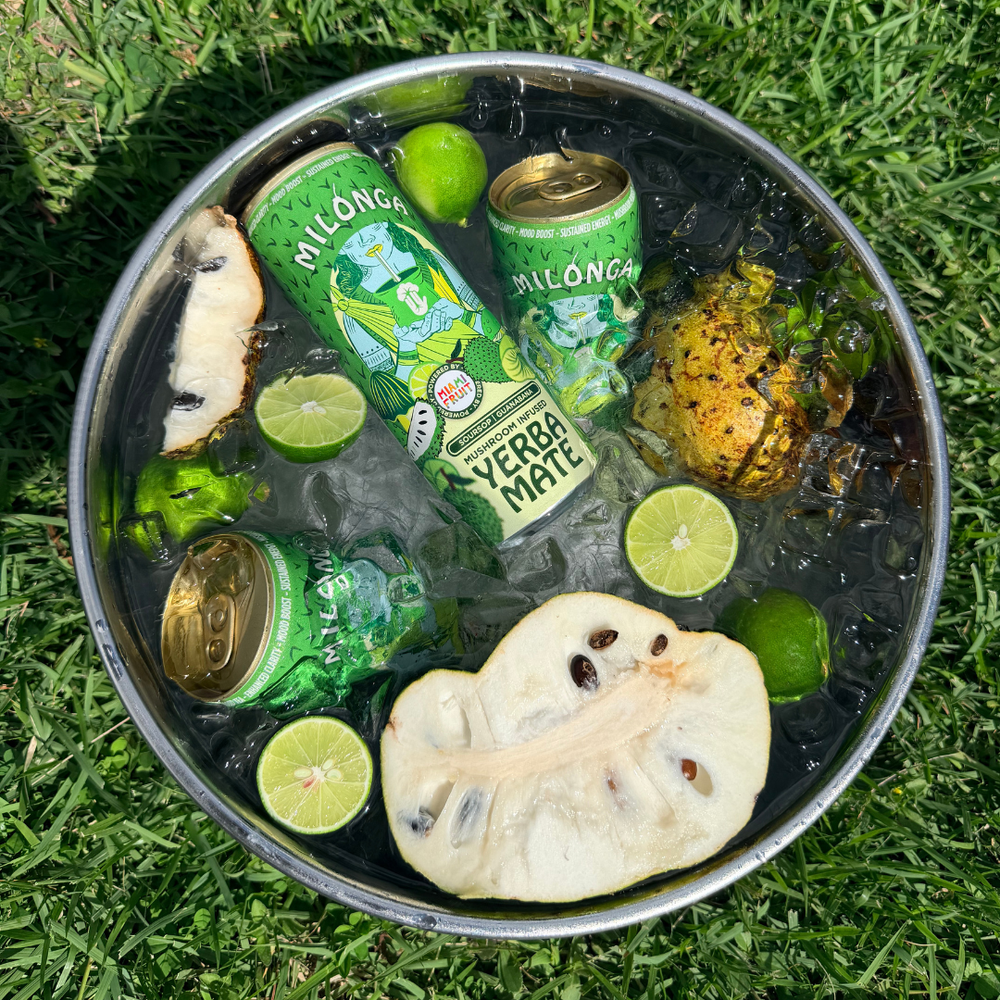 Soursop Infused Yerba Mate + Adaptogenic Mushrooms