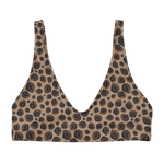 Durian Cheetah Recycled Padded Bikini Top