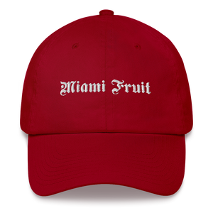 Miami Fruit Tattoo Dad Hat