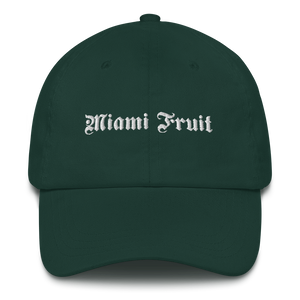 Miami Fruit Tattoo Dad Hat