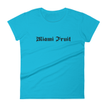 MiamiFruit Tattoo Font Women's short sleeve t-shirt