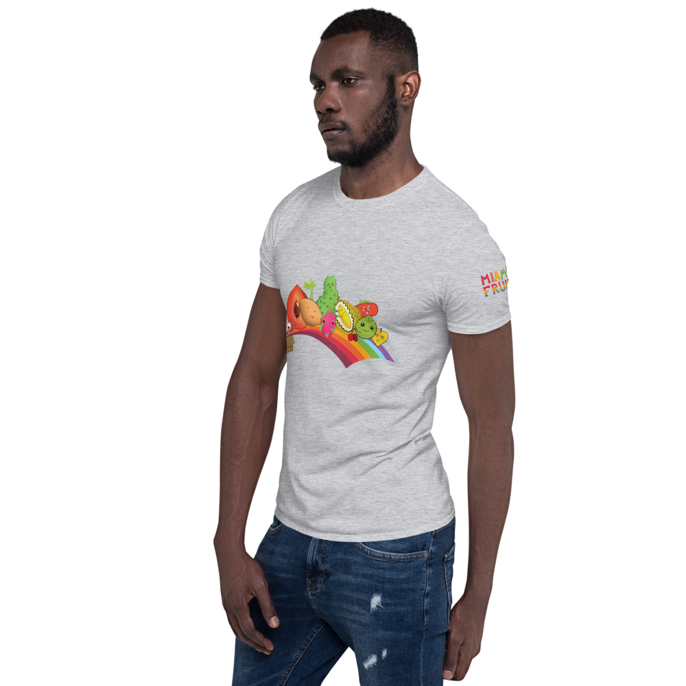 Miami Fruit Box Short-Sleeve Unisex T-Shirt