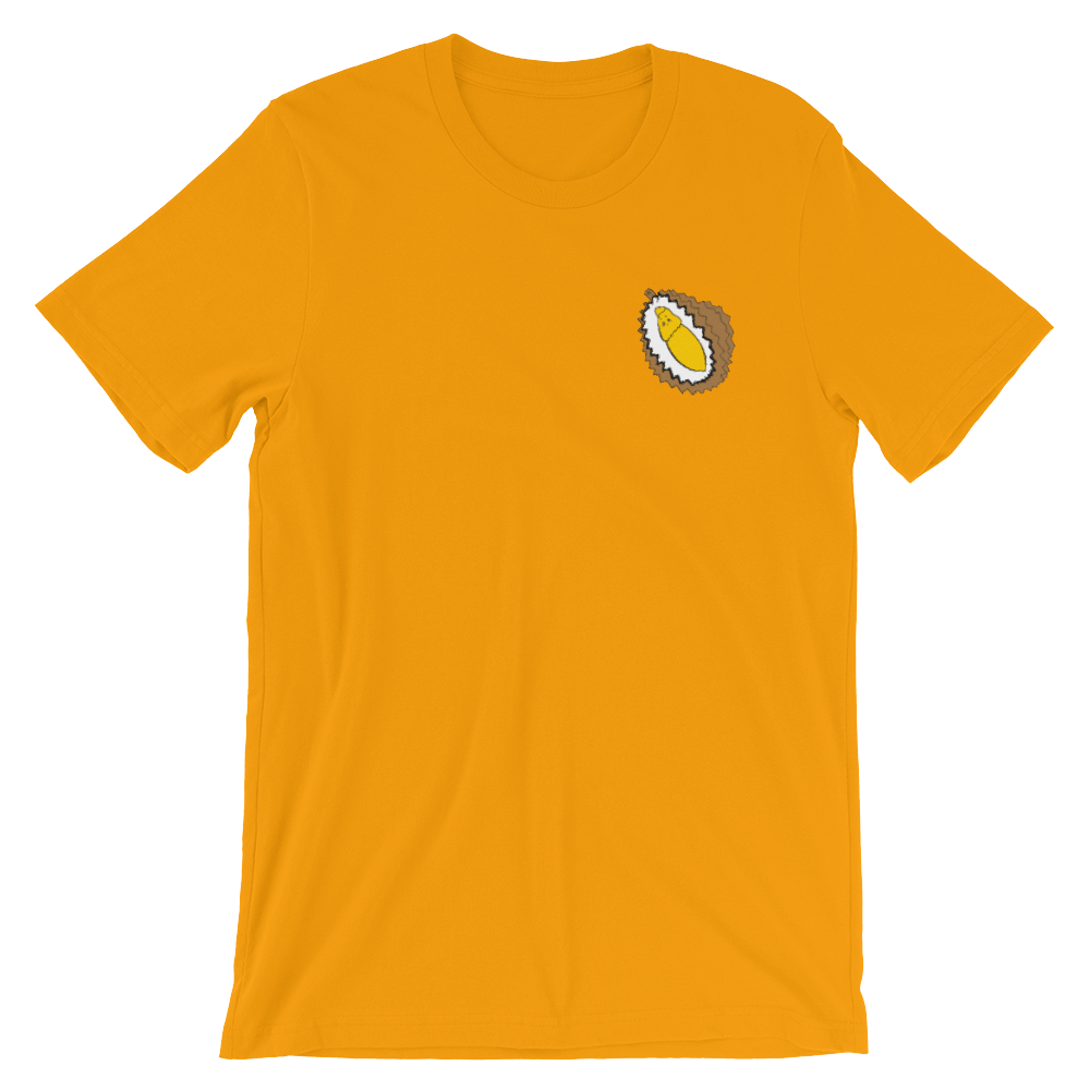 Embroidered Durian Short-Sleeve Unisex T-Shirt