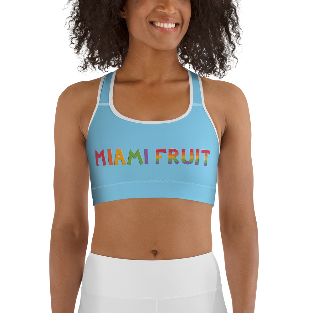 MiamiFruit Logo Sports bra
