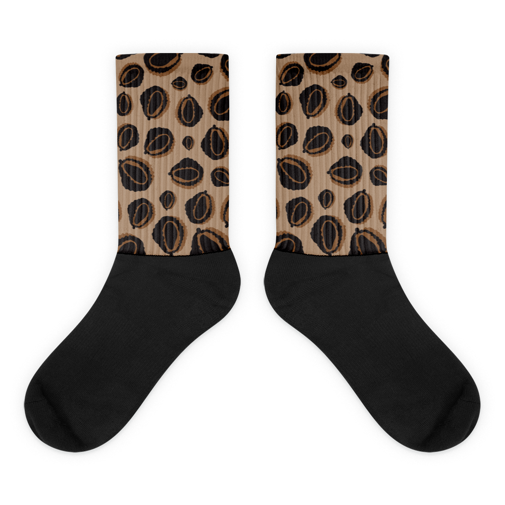 Durian Leopard Socks