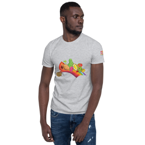 Miami Fruit Box Short-Sleeve Unisex T-Shirt