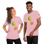 Guava Double Short-Sleeve Unisex T-Shirt *Multiple Colors*