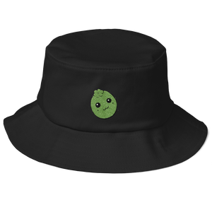 Black Sapote Old School Bucket Hat