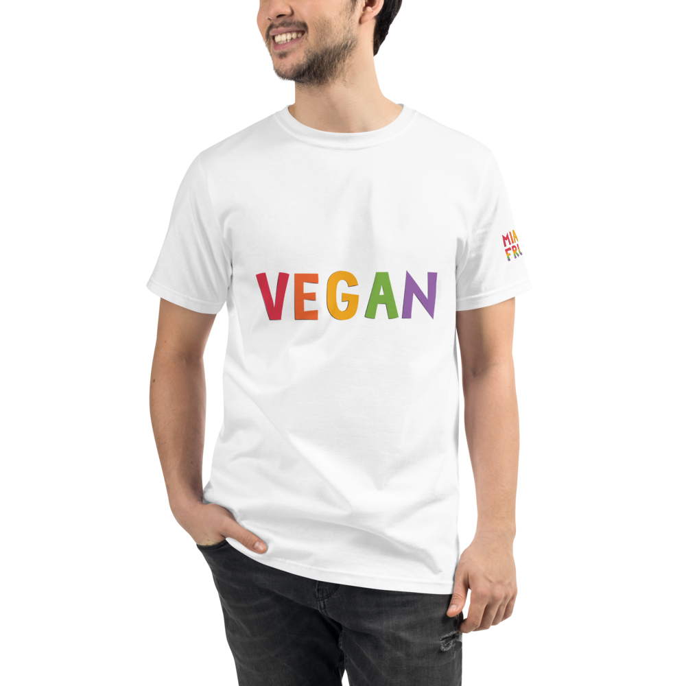 100% Organic Cotton VEGAN T-Shirt