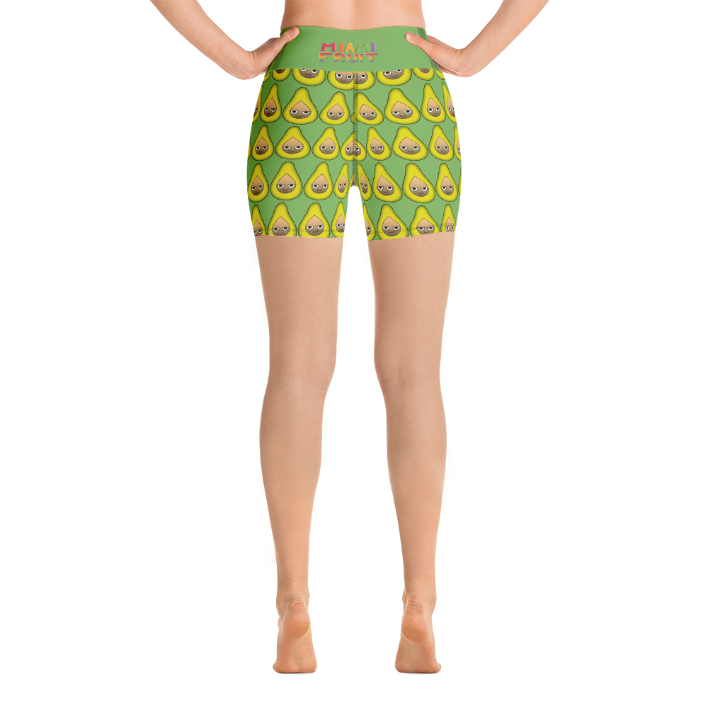 
            
                Load image into Gallery viewer, Avocado High Waist Yoga Shorts
            
        