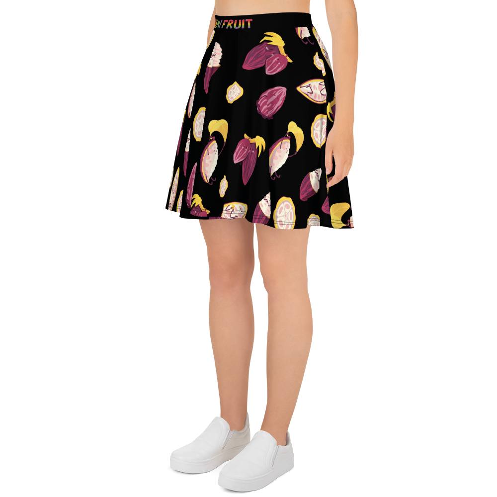 Cacao Repeat Skater Skirt