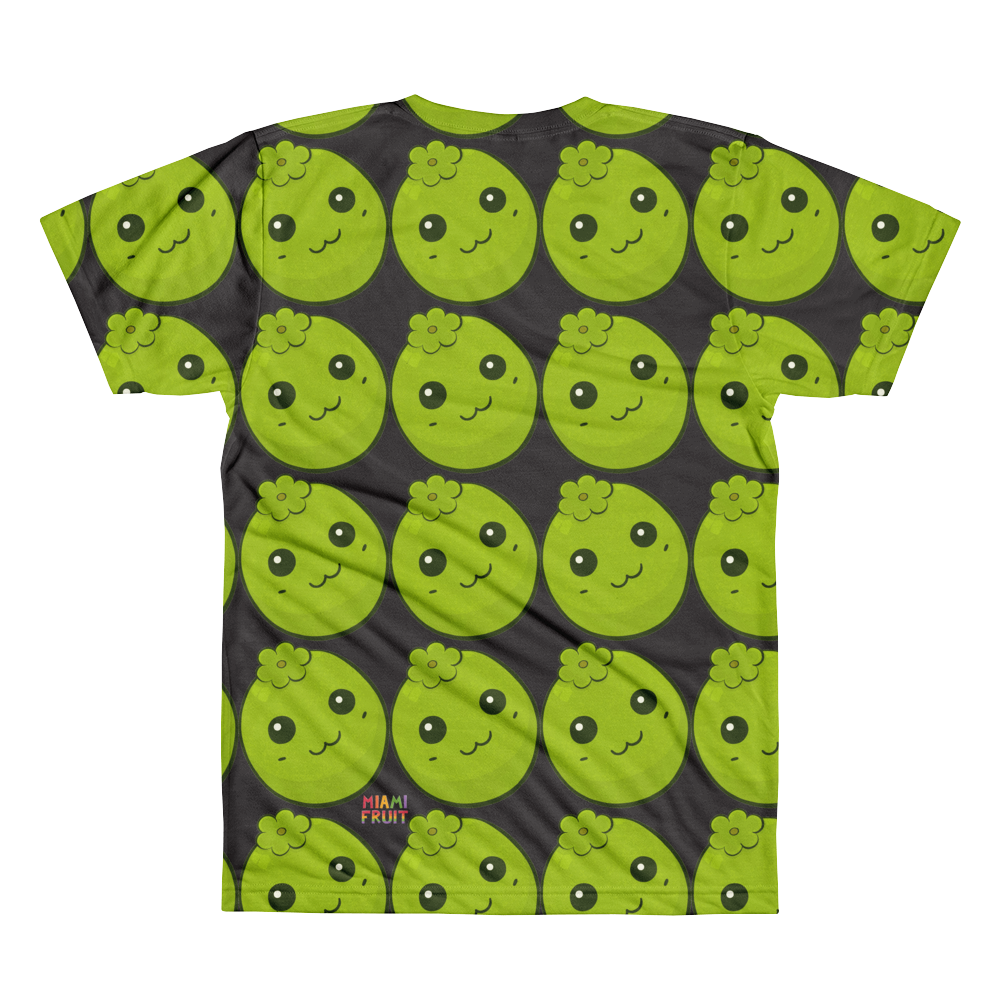 Black Sapote all Over Short sleeve t-shirt