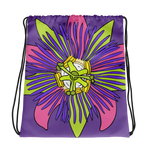 Flower Power Drawstring bag