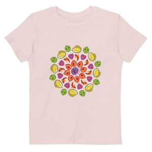 
            
                Load image into Gallery viewer, Organic cotton mandala kids t-shirt
            
        